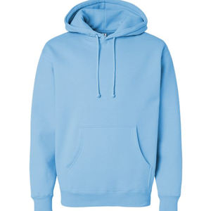 Sweat-shirt à capuche décontracté pour homme, poids lourd, avec poche avant, 80% coton, 20% polyester, Independent Trading Co Hoodie - Product Image 4