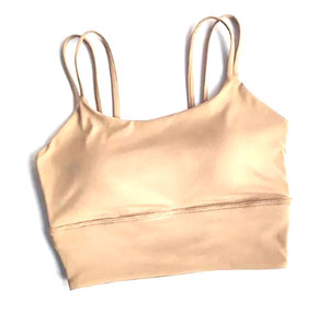 High Quality Plus Size Sports Bra – 80% Nylon 20% Spandex Breathable Gym Fitness Workout <b>Top</b> with Removable Padded <b>Compression</b> - Product Image 2