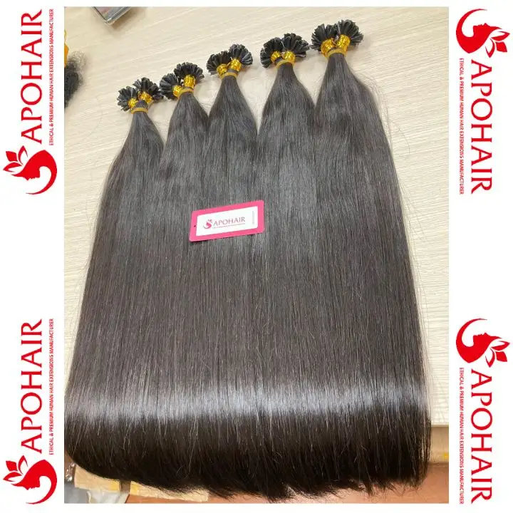 Hot Sale Flat Tips Hair Best Price Brazilian Human Hair Bundle Body Wave raw Vietnamese hair unprocessed virgin