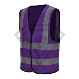 Gilet réfléchissant haute visibilité de sécurité industrielle Gilet de travail de nuit en plein air haute visibilité avec fonction étanche Service OEM grande taille - Product Image 1