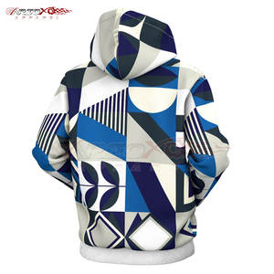 Sudadera con capucha de sublimación gráfica en negrita para hombres en estilo básico con capucha con cordón y manga larga Sudadera con capucha para hombre Premium Basics - Product Image 4