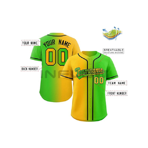 Conceptions uniformes Vêtements de baseball 100% polyester Maillot de softball et de baseball personnalisé Ensembles de sublimation à motif d'équipe de jeunes - Product Image 5