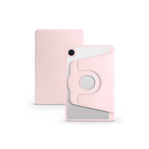 Étui rotatif pour Samsung Galaxy Tab A9 - Housse de protection pour tablette en TPU/PC/plastique avec support pour stylet - Rose - Product Image 1