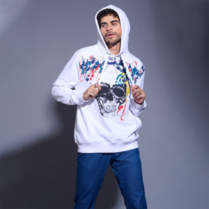 Sweat-shirts à capuche à manches longues pour hommes Leocor Sports, best-sellers, logo personnalisé, 330g, polaire imperméable, impression numérique - Product Image 6