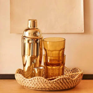 Bandeja Decorativa de Ratán Hecha a Mano, Diseño Elegante, Ligera y Duradera, Hecha en Vietnam, Precio al por Mayor - Product Image 5