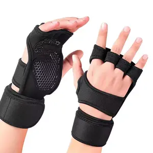 Workout Weight Lifting <b>Gym</b> Gloves With <b>Wrist</b> Wrap <b>Support</b> For Unisex Whole Sale Rate <b>Gym</b> Gloves - Product Image 5