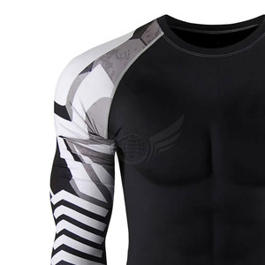 Venta al por mayor del fabricante más vendido MMA Rash Guard Workout Wear Venta en línea Rash Guard - Product Image 5