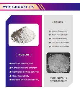 <span class=keywords><strong>Cemento</strong></span> Refractario de Fraguado Rápido CA70, Mortero de Reparación Rápida <span class=keywords><strong>para</strong></span> Hornos, Ladles y Parches en Caliente, Alta Adhesión, Reparación de Fundición - Product Image 2