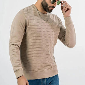 Sudadera Personalizada con Cuello Redondo y Bordado para Invierno, OEM, 100% Algodón, Sudaderas Lisas para Hombre, Ropa de Último Diseño, Básicas y Transpirables - Product Image 3