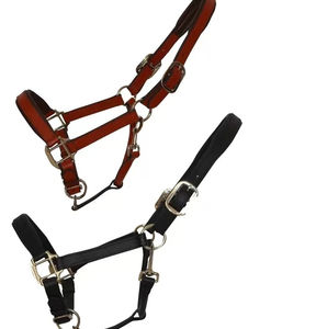 2025 nouveauté cuir licous équitation tête collier en cuir mariée cheval licou - Product Image 3