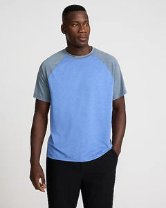 Urban Casual Hommes T-Shirt 100% Coton Tricoté Slim Fit Respirant Personnalisé Streetwear Vêtements À La Mode Usage Quotidien En Vrac - Product Image 1