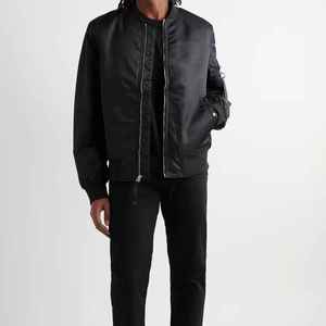 แจ็กเก็ตบอมเบอร์สำหรับผู้ชายแจ็กเก็ตออกแบบโลโก้ของคุณเอง - Product Image 2