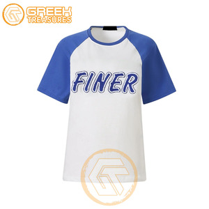 Venta al por mayor personalizada Zeta Phi Beta algodón camiseta de alta calidad XL Casual hermandad de mujeres ropa fina fraternidad - Product Image 3