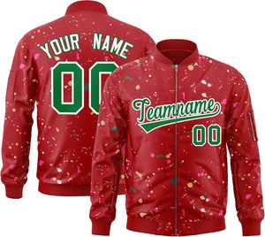 Veste universitaire formelle unisexe avec fermeture éclair complète Fabrication OEM personnalisée pour les équipes sportives et les promotions de clubs Décoration brodée - Product Image 1