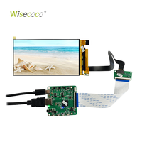 Layar LCD Definisi Tinggi 2K 6,3 Inci 2560*1440 IPS Full View Modul LCD Antarmuka MIPI