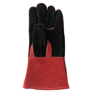 Best Quality Sporty Leather Welding Gloves Double Palm Hand Protection Anti-Static Tear-Resistant Breathable 100% Soft Leather - Product Image 4