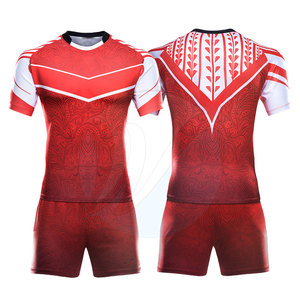 Uniforme de Rugby Transpirable de Talla Grande Más Vendido, Mangas Cortas de Alta Calidad, Gran Oferta - Product Image 1