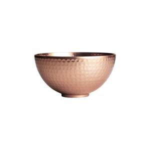 Bol de service en cuivre antique martelé à la main - 100% cuivre pur, grand bol à salade décoratif pour hôtel, restaurant et vaisselle de table - Product Image 3