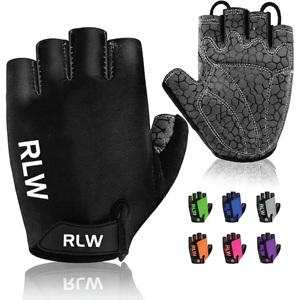 Custom Logo Anti Slip Shock Absorbing Half Finger <b>Cycling</b> Gloves Breathable Men Women MTB Mountain Bike Sports Gym Gloves - Product Image 1
