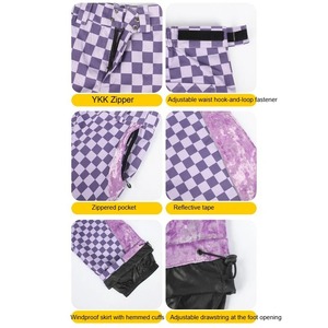 Conjunto de Esquí para Mujer NOW, Chaqueta y Pantalones Impermeables, Cortavientos, Transpirables y Cálidos, Traje para Deportes de Nieve - Product Image 4