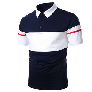 Camisetas de polo informales personalizadas para hombre, camiseta de Polo de manga corta bordada de algodón 100% transpirable en blanco de verano para hombre y mujer - Product Image 3