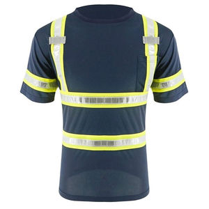 Nouveau design T-shirt de sécurité prix de gros facile à porter personnalisation marque votre logo vêtements décontractés nouveau style T-shirt de sécurité - Product Image 6