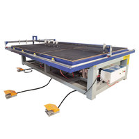 Machine de découpe manuelle pneumatique de grande taille pour feuille de verre plate