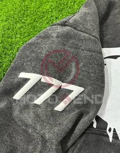 Sudadera con Capucha Casual de Lujo, Mezcla de Algodón, 420 g/m², Hecha con el Mejor Material, Sudadera con Cremallera para Hombre, Ligera, MOQ Bajo - Product Image 3