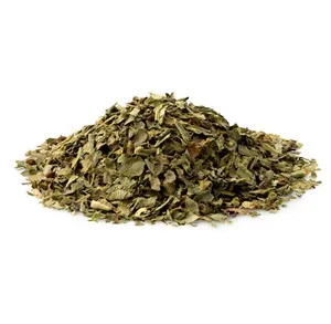 Precio al por mayor, calidad óptima, venta a granel, hojas de albahaca verde secas de alto valor nutritivo y polvo triturado de Egipto