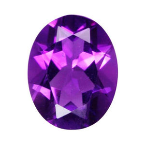 Facette ovale 5x3mm pierres précieuses en vrac coupe à facettes améthyste brésilienne grossiste faisant des bijoux améthyste naturelle - Product Image 3