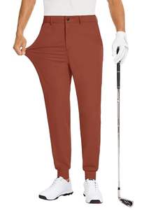 ... Pantalones de golf ligeros para hombre, diseño de ajuste suave, material transpirable para caminar, viajar y comodidad diaria - Product Image 2