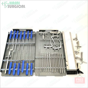 Fabricante de instrumentos quirúrgicos ortopédicos Acl y Pcl conjunto de instrumentos de reconstrucción para reparación de rodilla - Product Image 6