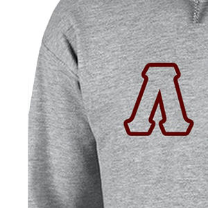 Nouveau Alpha Gray Hoodie personnalisé Crop Hoodies coton polaire avec des couleurs personnalisées et broderie au meilleur prix Offre Spéciale Hoodie unisexe - Product Image 6