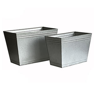 ที่วางดอกไม้โลหะเคลือบผงที่ทันสมัยสำหรับตกแต่งบ้านในร่ม/กลางแจ้งทนทานใช้ในสวน - Product Image 5