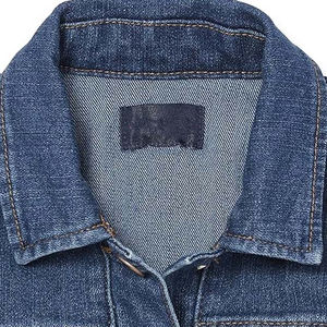 Veste en jean décontractée pour femmes grandes tailles, style streetwear, automne, délavée, boutonnée, coupe confortable, coupe moderne, matière durable - Product Image 2