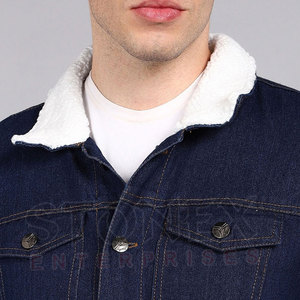 Nueva llegada Quick Dry Men Jeans Jacket High Quality Hot Sale Men Causal Wear Jeans Jacket For Online Sale - Product Image 6