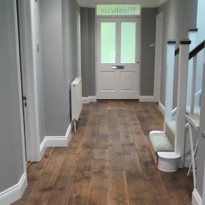 Interior impermeable 4mm 5mm 6mm grano de madera núcleo rígido Pvc plástico tablón enclavamiento clic bloqueo Spc suelo de vinilo - Product Image 1