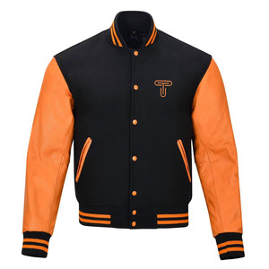 Chaquetas Varsity de Moda al por Mayor, Chaqueta de Cuero Personalizada con Bordado, Chaqueta de Béisbol para Hombre, Chaqueta Varsity con Letras, Chaqueta de Alta Calidad - Product Image 2