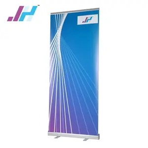 Roll Up Poster Board Aluminum Base Roll Up Banner Retractable Roll Up Banner Stand Promotional Sale Advertising Display