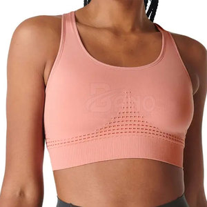 Soutien-gorge de sport taille XS séchage rapide Fitness Gym vêtements de yoga pour les activités de plein air d'été impression de couleur unie pour la course à pied - Product Image 2
