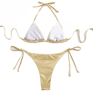 Latest Demanding Wholesale Summer High Quality High Waist Backless Animal Print Women <b>Bikini</b> 2-Piece <b>Set</b> Quick Dry Beachwear - Product Image 6