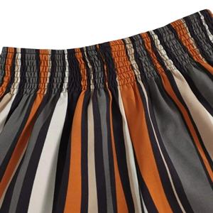 ชุดว่ายน้ำชายหาดผ้ายืดสีทึบมีเชือกผูกสำหรับผู้ชายพิมพ์ลายโลโก้แบบแห้งเร็วขนาดพิเศษ - Product Image 6