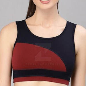 Soutien-gorge de sport d'entraînement pour femmes de haute qualité-sans couture à soutien élevé Séchage rapide Respirant Logo avant écologique - Product Image 2