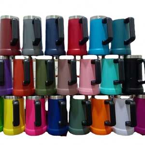 Termo de Gran Capacidad con Doble Pared, Taza de Cerveza de Acero Inoxidable 304, Taza de Café Aislada con Asa - Product Image 6