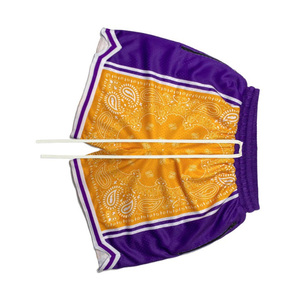 Pantalones cortos de malla atlética Pantalones cortos deportivos de béisbol para hombres Diseño elegante y moderno Entrenamiento Correr Pantalones cortos de gimnasio - Product Image 5