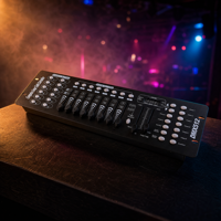 Contrôleur d'éclairage de scène à pixels Mini 192 DMX, console de lumière AC100-240V, garantie 1 an pour équipement d'effets lumineux de scène LED
