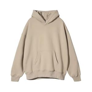 480 Gsm Custom Logo Heavyweight Blank Men Hoodie Logo Heavy Man Pullover Cotton Thick No <b>String</b> Oversized Mens Hoodies - Product Image 3
