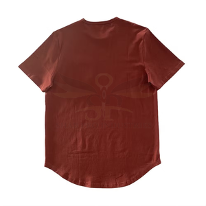 Camisetas Personalizadas para Hombre, Cuello Redondo, Corte Regular, Ecológicas, Curvadas, Hechas de Tejido de Punto de Poliéster/Algodón Cómodo, Estilo Liso - Product Image 2