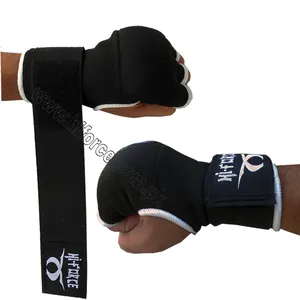 Boxing Hand Wraps Innen handschuhe Schnelle lange Handgelenk bänder Elastische gepolsterte Faust Hand Muay Thai MMA Gel Handschuhe Knöchel schutz