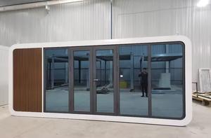 Cabina Modular Inteligente de Alta Calidad, Estructura de Acero Prefabricada, Portátil, para Glamping, Hotel, Villa, Tienda, Patio - Product Image 5